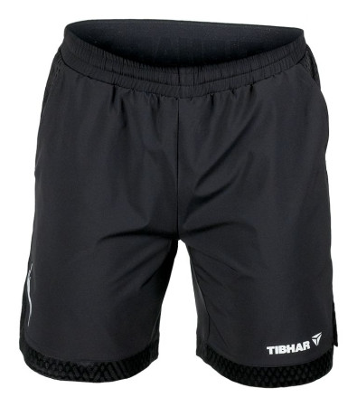 TIBHAR Tischtennis-Shorts Osmium schwarz