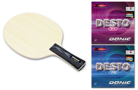 TT-Schläger Donic Donic Persson Powerplay + Donic Desto F1 + Desto F2