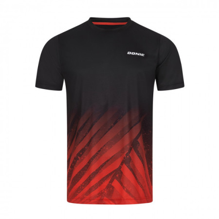 DONIC T-Shirt Argon rot - Vorderseite