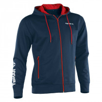 TIBHAR Hoodie World Blau-Rot