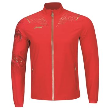 Li Ning National Team Jacke Men Dragon rot