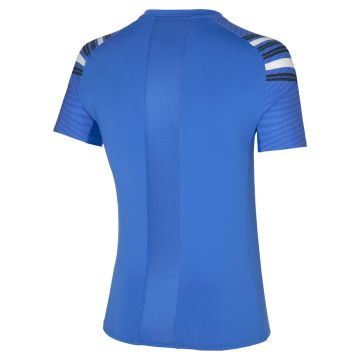 Mizuno Shadow Tee blau - 2.jpg