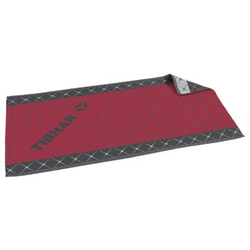 Tibhar Handtuch Pulse rot/schwarz