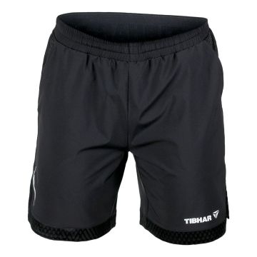 TIBHAR Tischtennis-Shorts Osmium schwarz