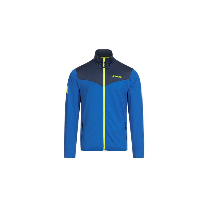 Donic Anzugjacke Prisma Blau Vorderseite Donic Anzugjacke Prisma Blau Vorderseite