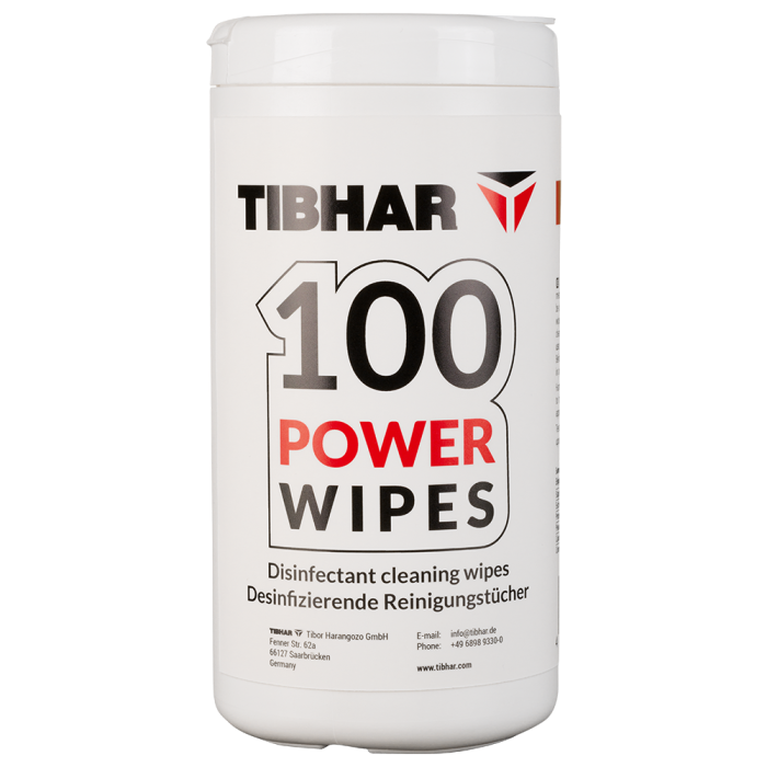Tibhar 100 Power Wipes Reinigungstücher Tibhar 100 Power Wipes Reinigungstücher