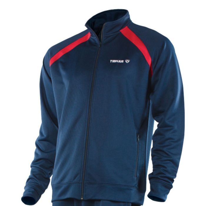 Tibhar Anzugsjacke World blau/rot Tibhar Anzugsjacke World blau/rot