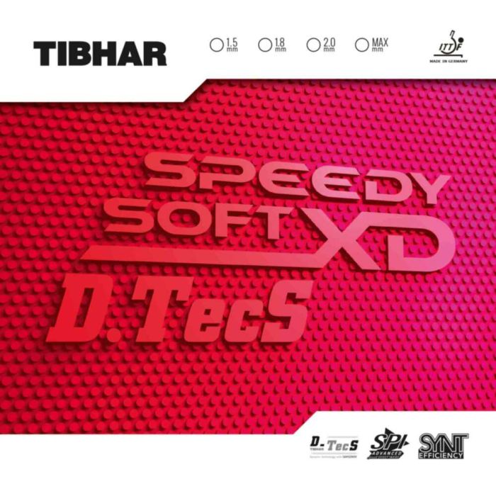 Tibhar Belag Speedy Soft XD D.TecS Tibhar Belag Speedy Soft XD D.TecS