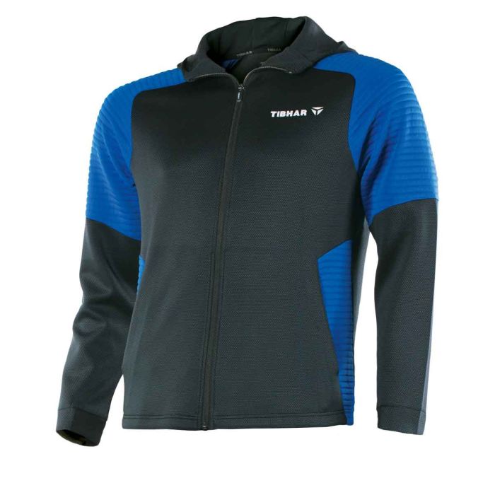 Tibhar Hoodie Pro Schwarz-Blau Tibhar Hoodie Pro Schwarz-Blau