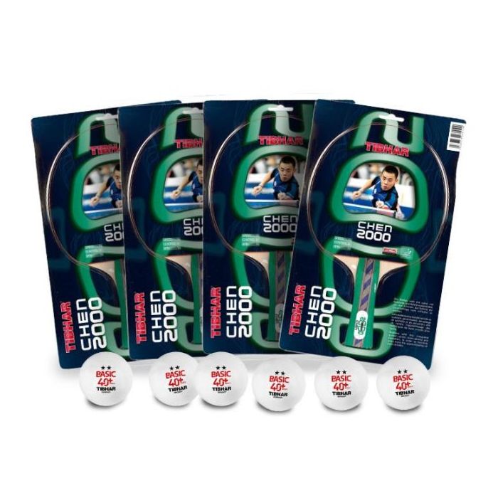 TIBHAR Tischtennis-Schulsport Set CCA 2000 TIBHAR Tischtennis-Schulsport Set CCA 2000
