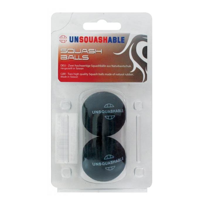 Unsquashable Squashbälle 2er Blister Unsquashable Squashbälle 2er Blister