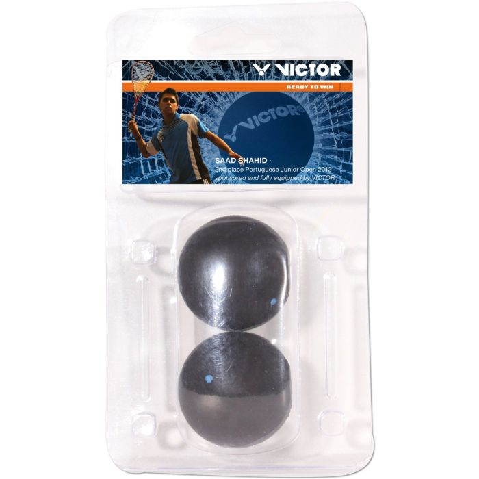 Victor Squashball Doppelgelb 2er Blister Victor Squashball Doppelgelb 2er Blister